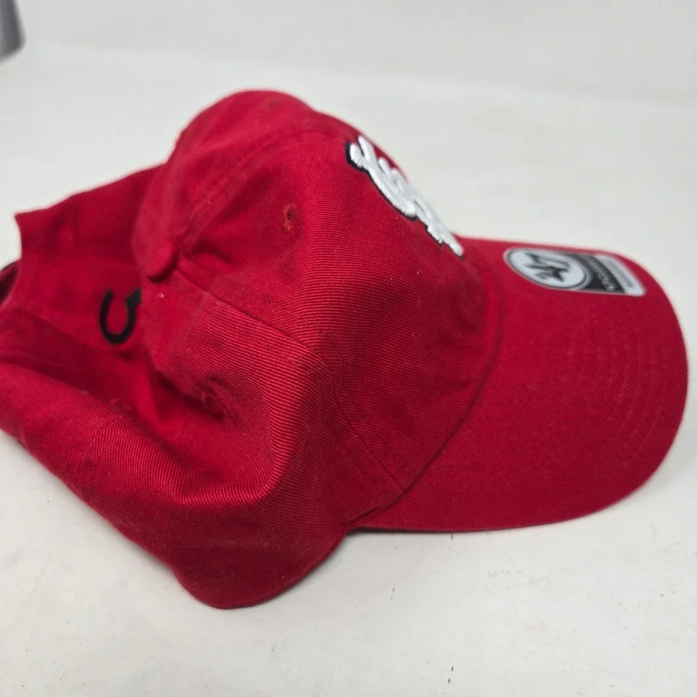 47 Brand St Louis Cardinals Clean Up Hat Red MLB Adjustable Baseball Cap OSFA